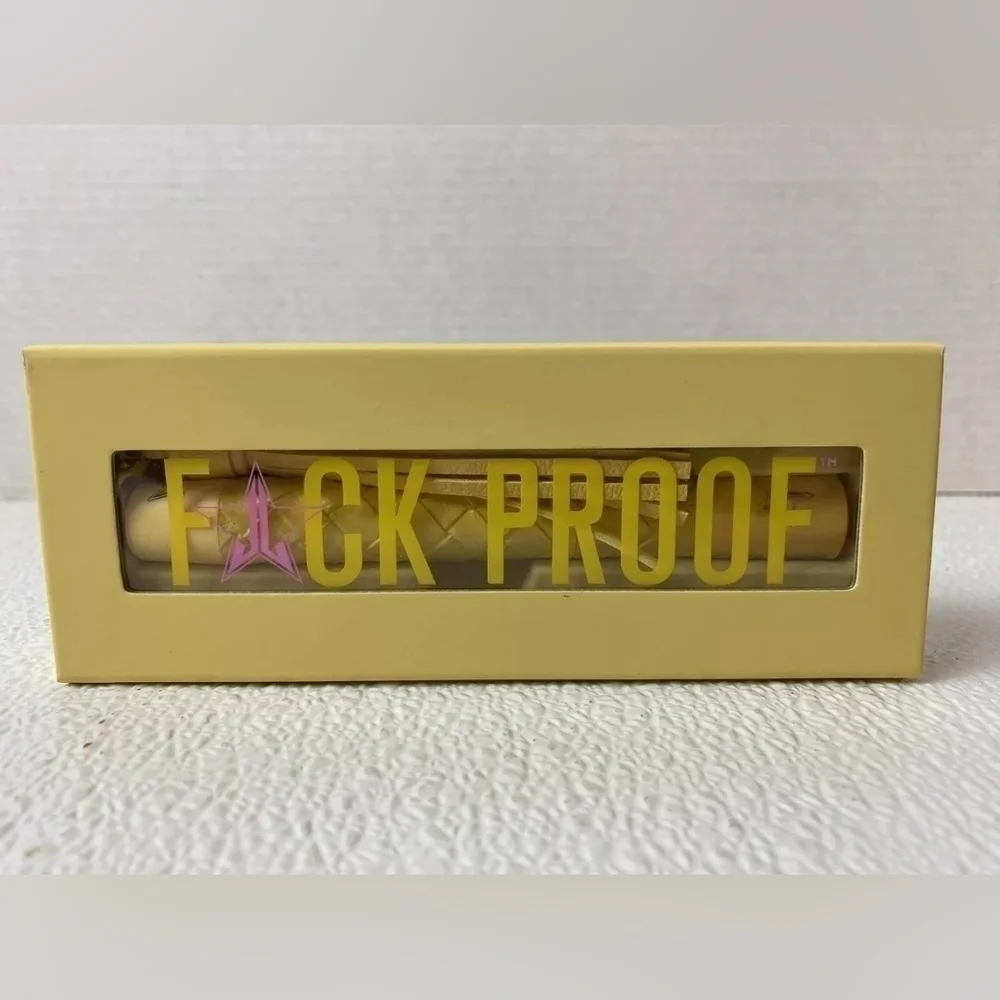 Jeffree Star F PROOF Banana Fetish Mascara 0.27FL OZ New Yellow